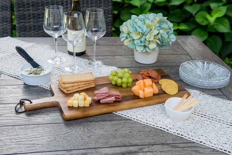 Lipper International Acacia Wood Kitchen Cutting and Serving Board, 21-1/2" x 8-3/4" x 3/4" - Image 5